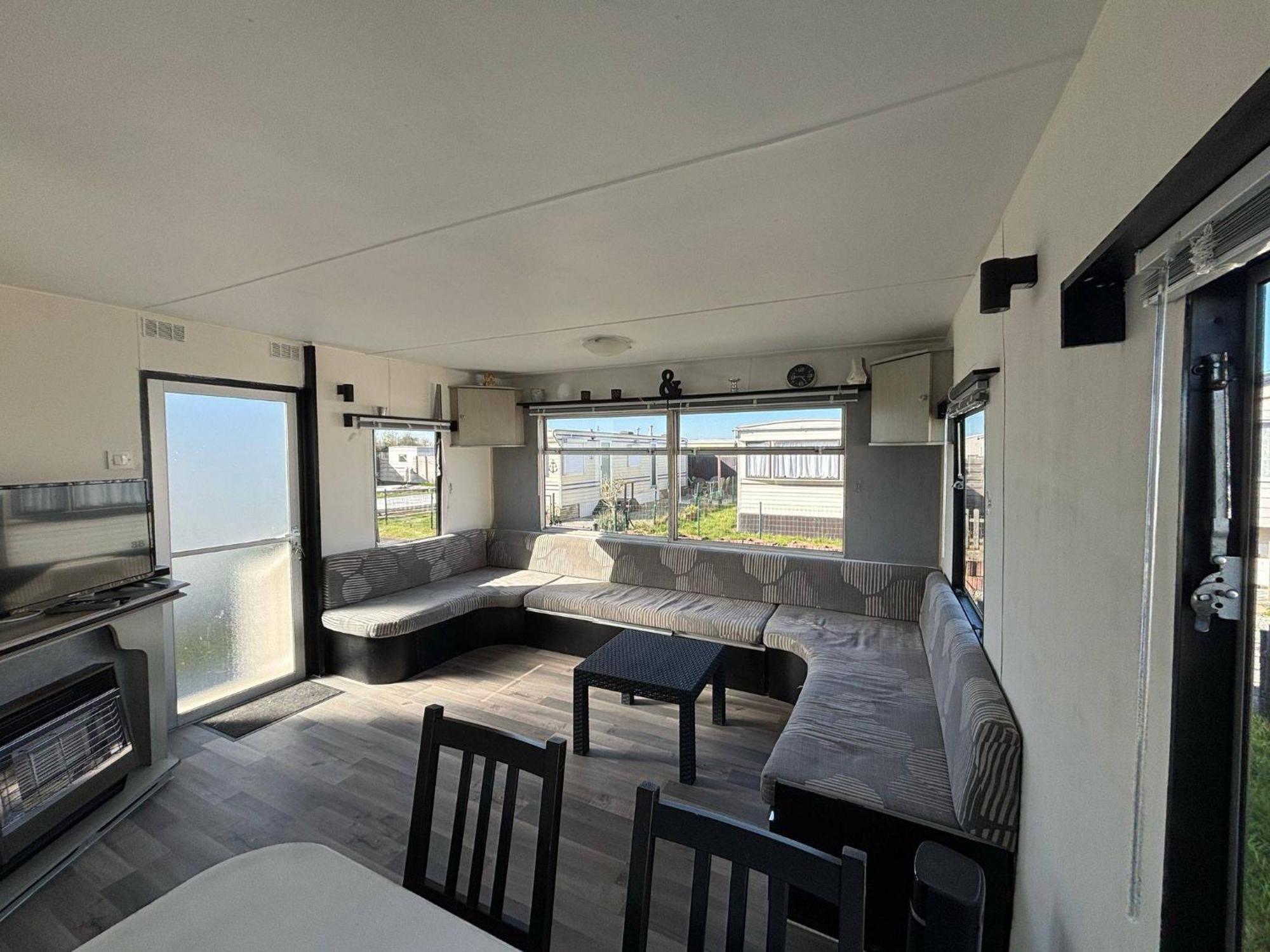 Mobile Home Au Camping New Vennepark Harendijk Zewnętrze zdjęcie